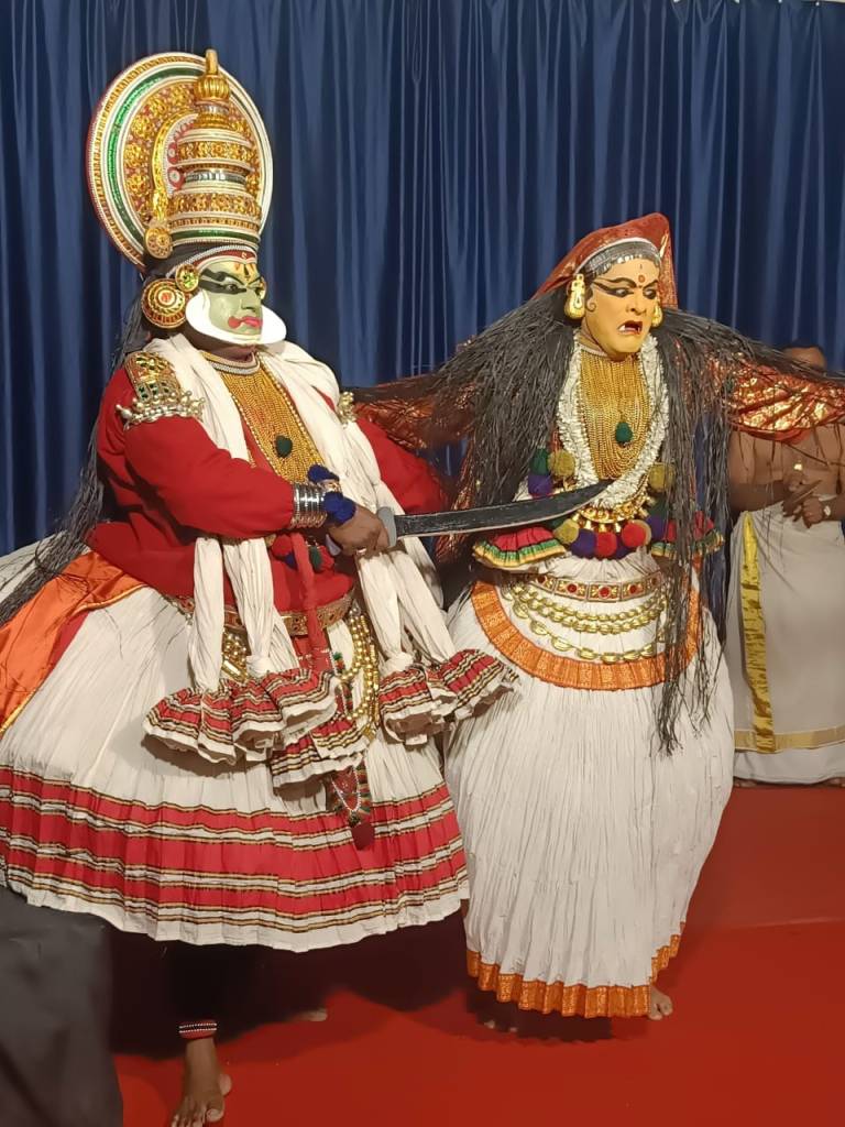 Kathakali dance performance