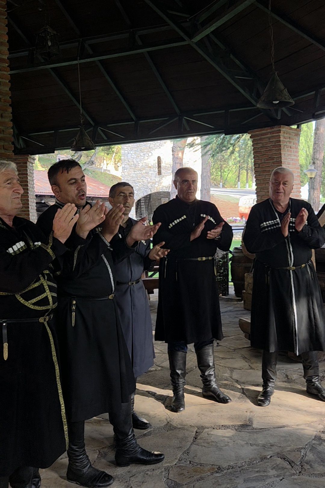 Georgian traditional song sung during the grape crushing ceremony.