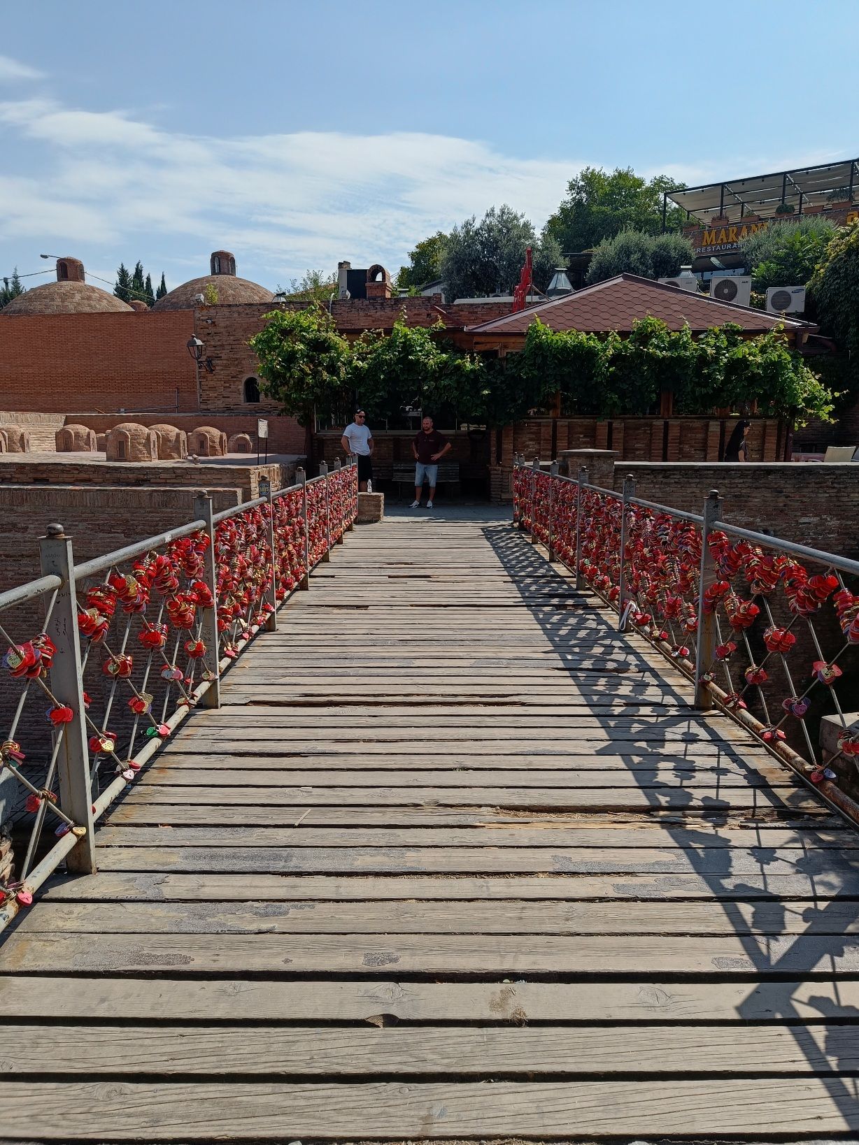 Bridge of love, old town tbilisi