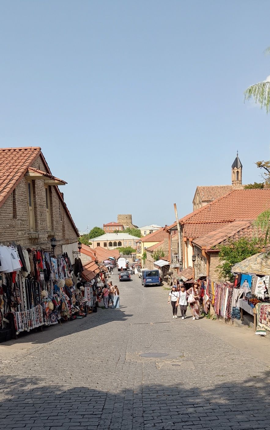 Sighnaghi cobblestone streets, telavi